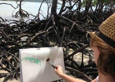 Chrissie McLaughlin Artists workshops cairns port douglas
