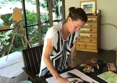 Chrissie McLaughlin Artists workshops cairns port douglas