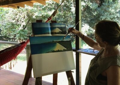 Chrissie McLaughlin Artists workshops cairns port douglas